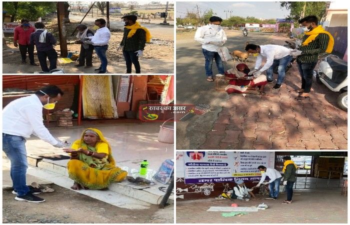 निराश्रित भूखा नही सोएगा, हम लोग भी हैं शासन प्रशासन के साथ खड़े- हिनोंद