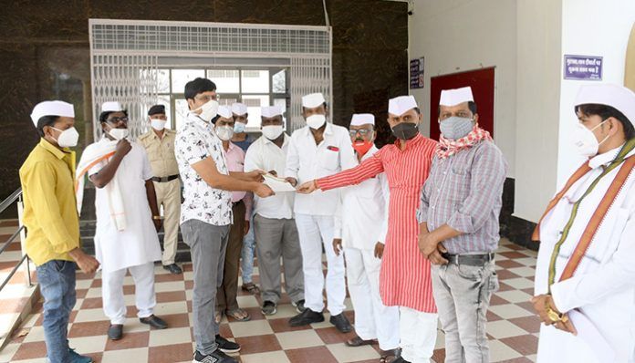 Congress service group gave memorandum to increase the time of lockdown