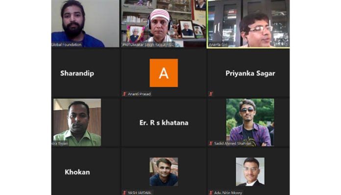 In India, criminology started at Sagar University - Prof. Diwakar Singh Rajput said in the international webinar