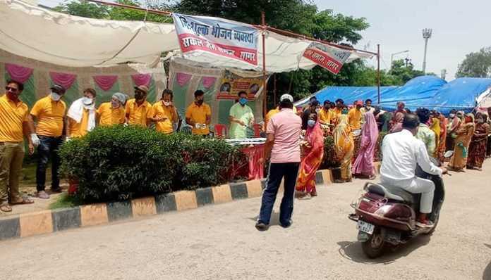 Sakal Jain Samaj Sagar completes 36 days of human service