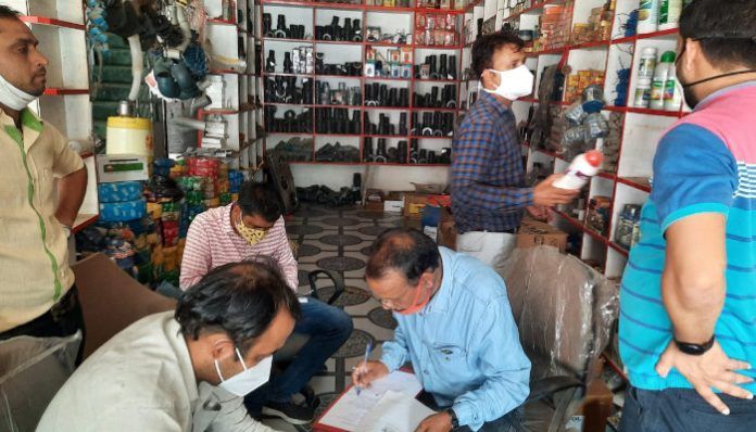 Samples taken after inspecting pesticide, fertilizer shops