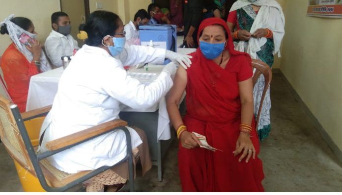 Today again more than 100 percent vaccination