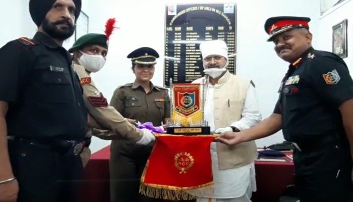 शौचालय निर्माण का किया भूमिपूजन अन्य कार्यं के निर्देश- विधायक शैलेंद्र जैन पहुंचे गर्ल्स NCC कैडेट्स के बीच जानी उनकी समस्याएं