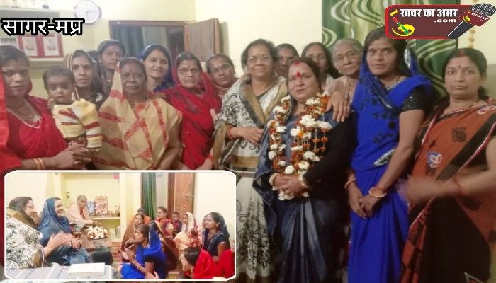 समाज सेविका श्रीमति ममता दुबे का हु भव्य स्वागत, दीदी ने बताई स्वरोजगार की राह