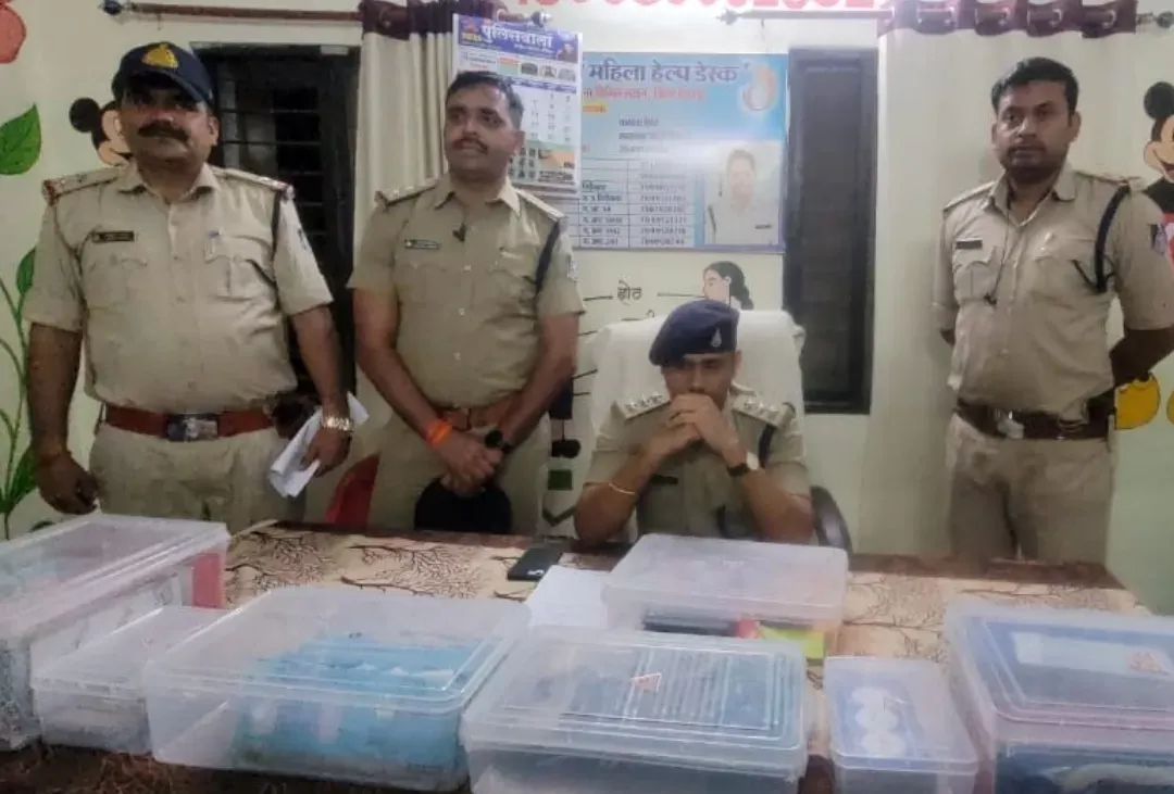 पुलिस ने ऑनलाइन सट्टे पर बड़ी कार्यवाई की, रंगे हाथों आरोपियों को पकड़ा गया