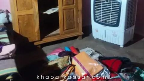 सूने मकान में चोरी कुकर, कढ़ाई, दाल तेल का कुप्पा भी नही छोड़ा चोरो ने