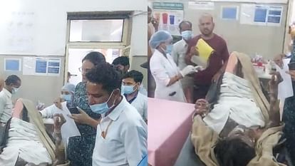महिला पर पेट्रोल डालकर जलाने का प्रयास, पड़ोसी पर लगा आरोप, बचाने के चक्कर में पति भी झुलसा