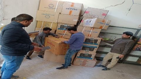 पुलिस थाना मोतीनगर चार अलग-अलग स्थान से 46 लाख 85 हजार के विस्फोटक आतिशबाजी पटाखे जप्त