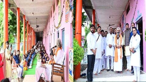 अपने जीवन को आदर्श बनाना चाहते हो तो श्री राम चरित मानस का अनुसरण करना पड़ेगा- गृहस्थ संत केशव गिरी महाराज