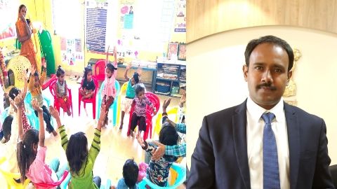 कलेक्टर के प्रयासों से आंगनवाड़ी केंद्र बन रहे हैं बच्चों के लिए प्ले स्कूल,स्मार्ट लर्निंग और खेल विधियों से संवर रहा है नन्हे-मुन्नों का भविष्य