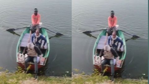 सागर में मौत को मात देकर लौटा बुज़ुर्ग : पूरी रात झील में पिलर पकड़कर खड़ा रहा, सुबह हुआ रेस्क्यू