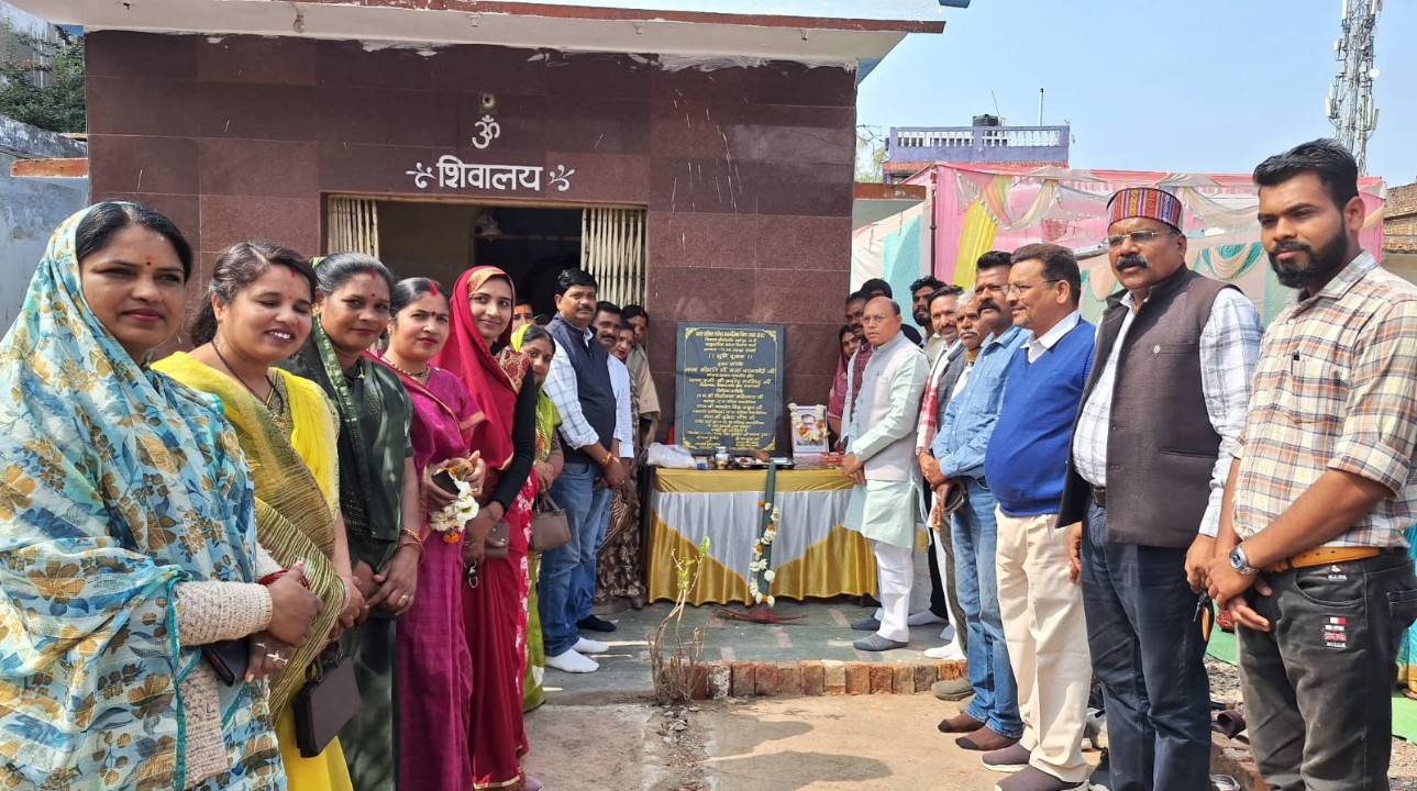 मकरोनिया में विधायक लारिया ने किया 23.85 लाख के कार्यों का श्रीगणेश