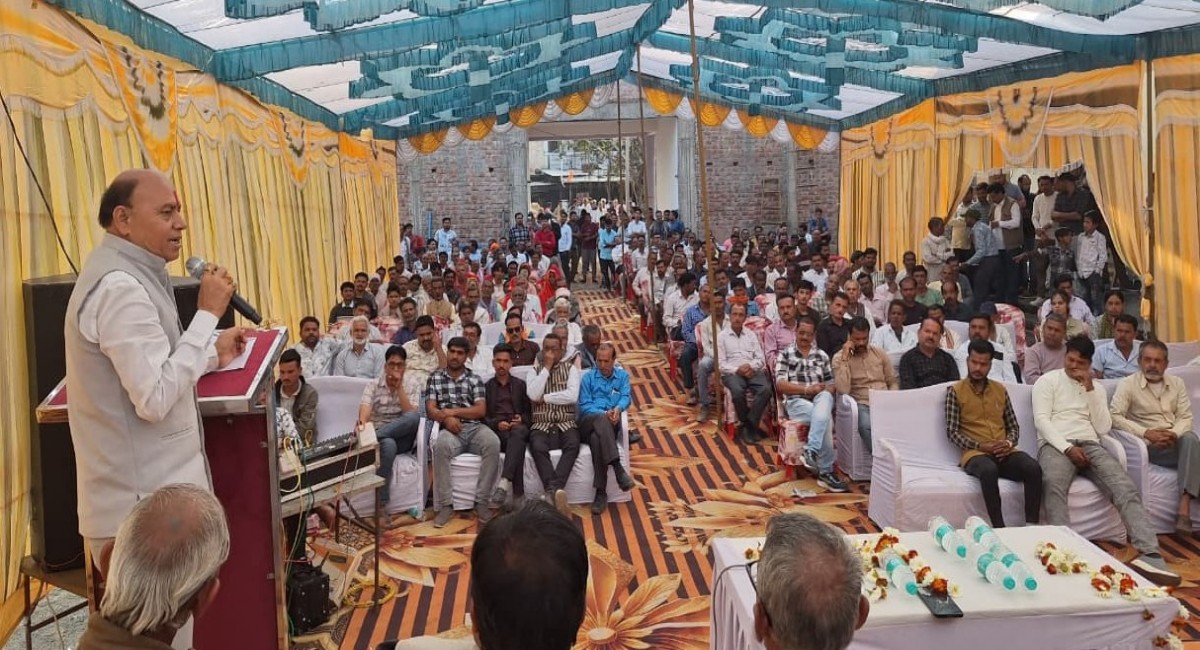 विधायक लारिया ने नगर परिषद कर्रापुर में दी विकास कार्यों की सौगात