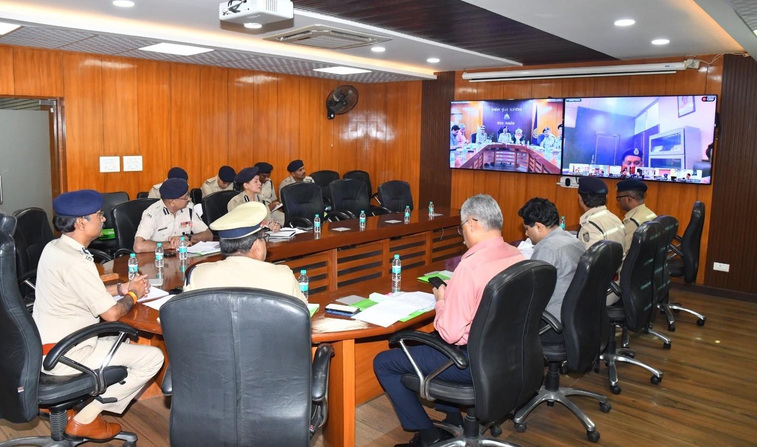 सिंहस्थ-2028 और रेल सुरक्षा पर मंथन, डीजीपी ने दिए कड़े निर्देश
