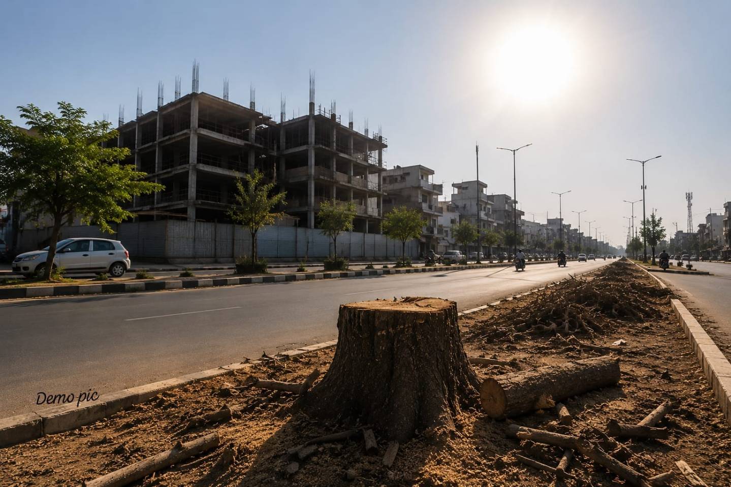 स्मार्ट सिटी के कंक्रीट जंगल के बीच तपने लगा सागर, पारा 45.2 डिग्री पहुंचा