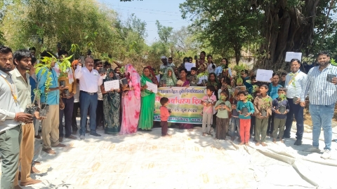 विश्व पर्यावरण दिवस पर कृषि विज्ञान केन्द्र, सागर द्वारा जागरूकता कार्यक्रम, रैली एवं पौधरोपण का आयोजन