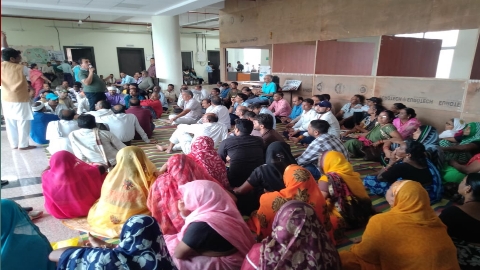 13 सूत्रीय मांगों के निराकरण तक नगर निगम कर्मचारियों की कामबंद हड़ताल जारी रहेगी