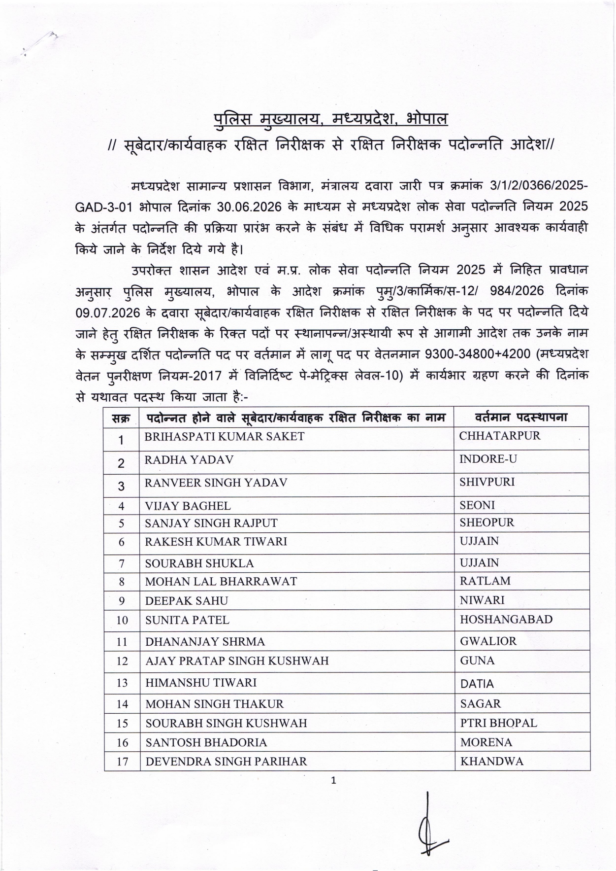 subedar to RI promotion order_page-0001