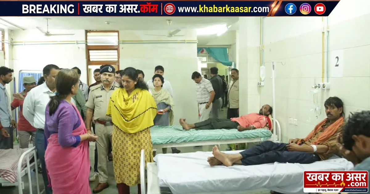 जहरीली शराब मामले में सरकार सख्त, ACS रस्तोगी ने BMC और जिला अस्पताल पहुंचकर मरीजों से ली जानकारी