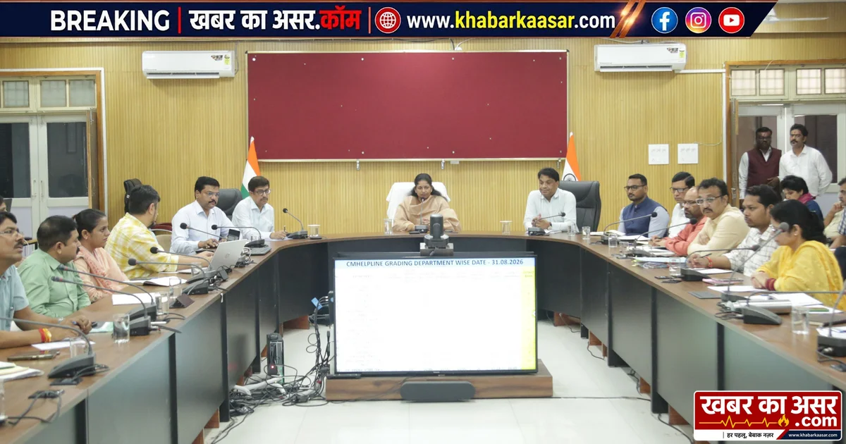 सागर कलेक्टर की समय-सीमा बैठक में सख्ती: 50 दिन से लंबित शिकायतों के त्वरित निराकरण के निर्देश