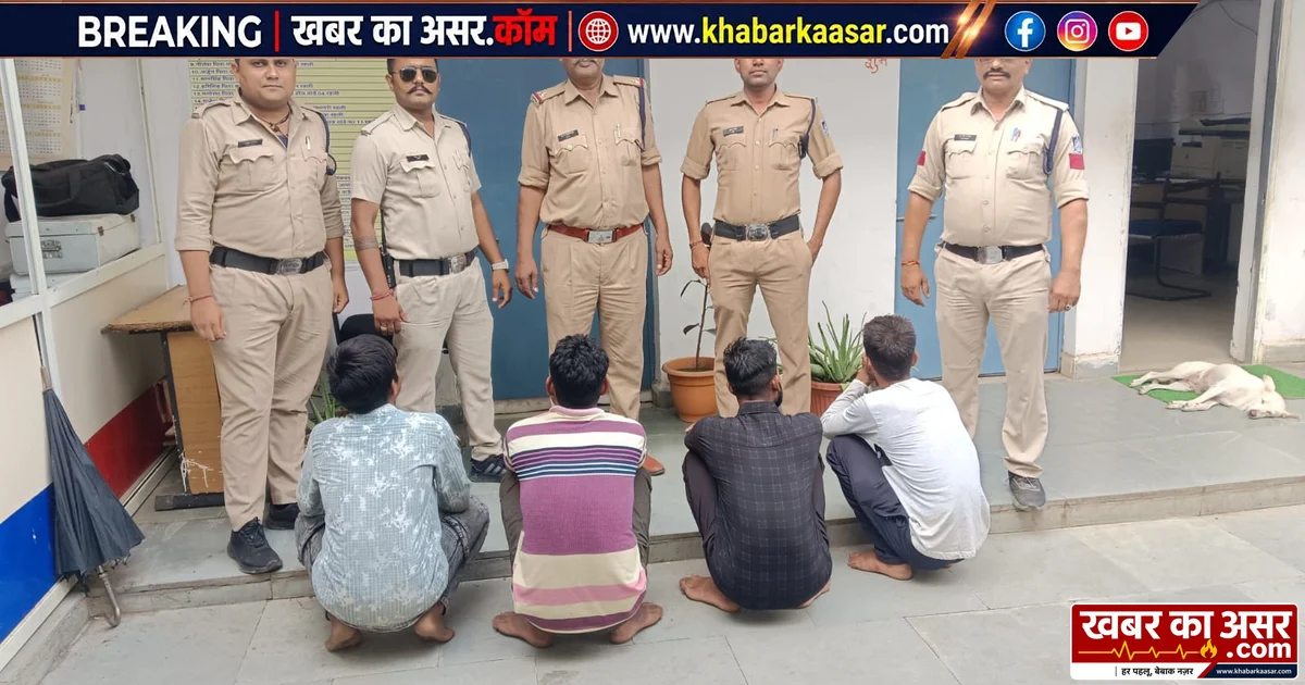 सागर के रहली में ऑडिटोरियम निर्माण स्थल से सरिए चोरी का खुलासा, 3 आरोपी और अपचारी बालक पकड़े